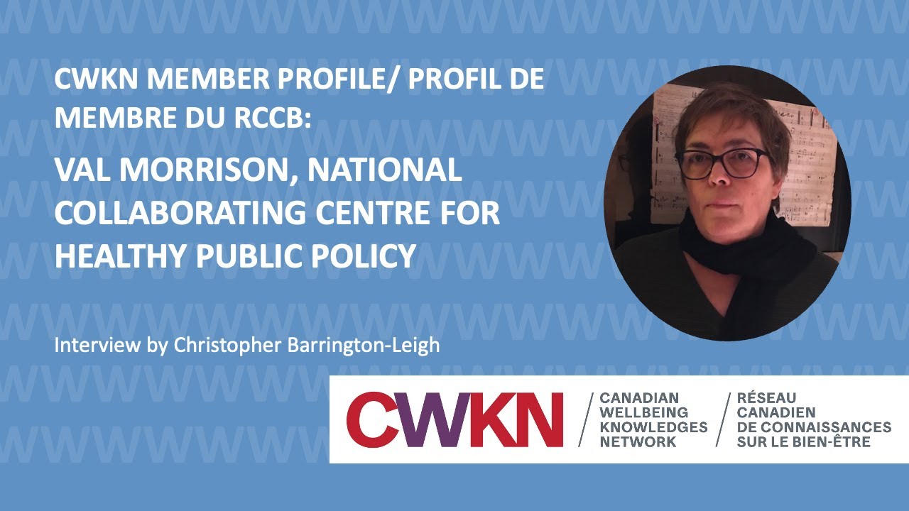 Profile of a CWKN member: Val Morrison