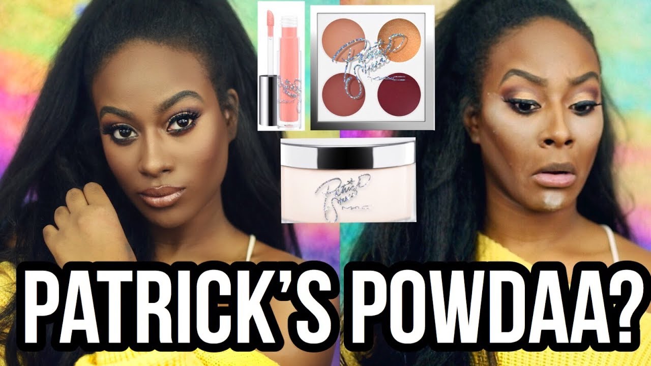 FIRST IMPRESSIONS MAC X PATRICKSTARRR COLLAB (Patrick's Powder Morena Friendly?)