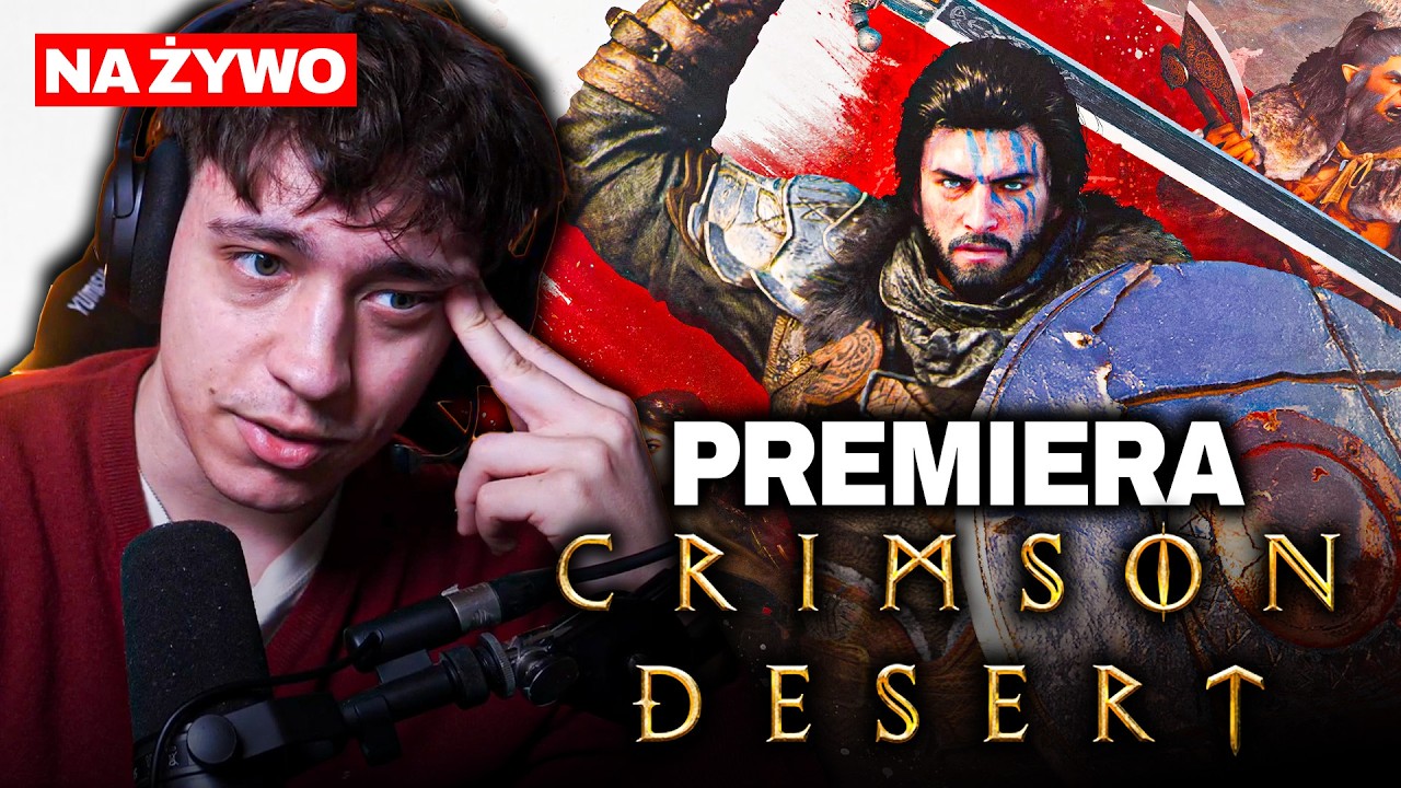WIELKA PREMIERA Crimson Desert! (GRAMY DO ODCINY)