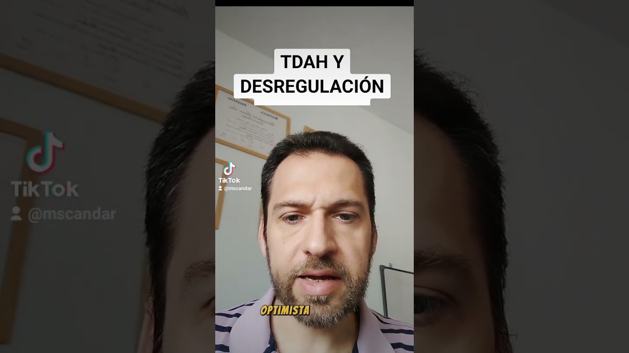 Desregulación emocional en el #tdah