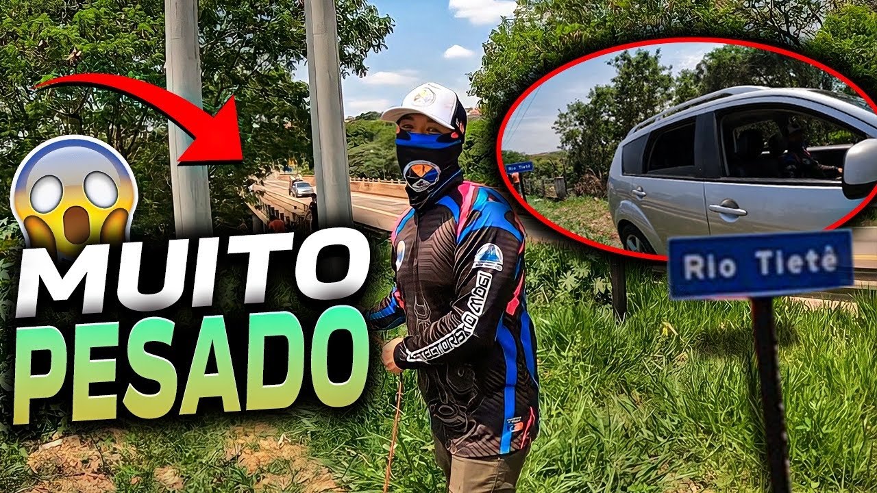 Para Tirar Do Rio Tietê! Precisamos Do Carro 🤯