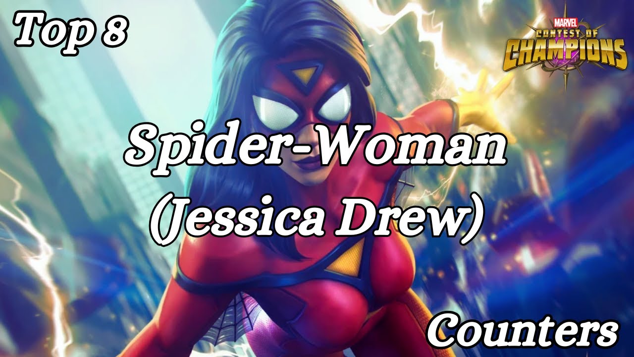 8 Best Counters For Spider-Woman (Jessica Drew) MCOC