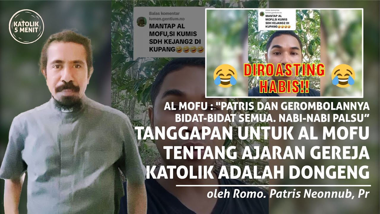 Di Roasting Habis!🔥 Tanggapan Tentang Ajaran Katolik adalah Dongeng | Romo Patris Allegro, Pr