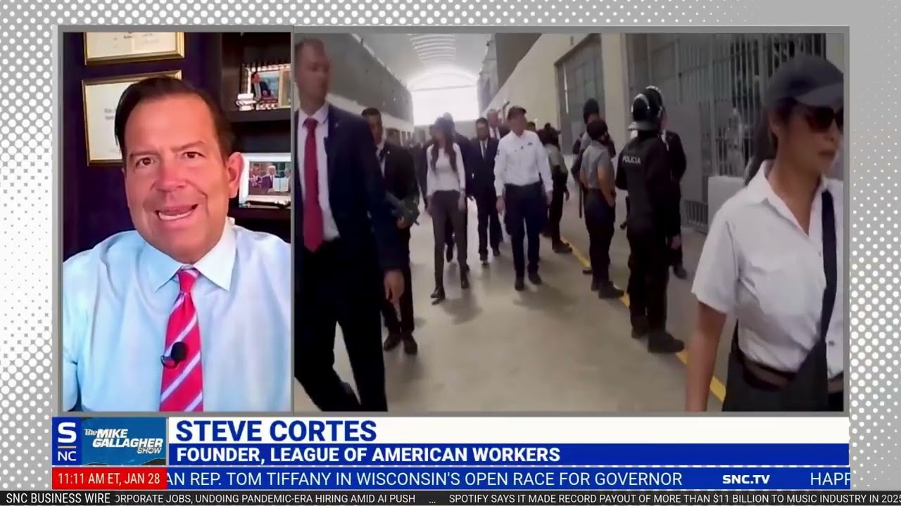 Mike Gallagher and Steve Cortes Expose the 'Let Them Stay' Agenda Destroying American Sovereignty