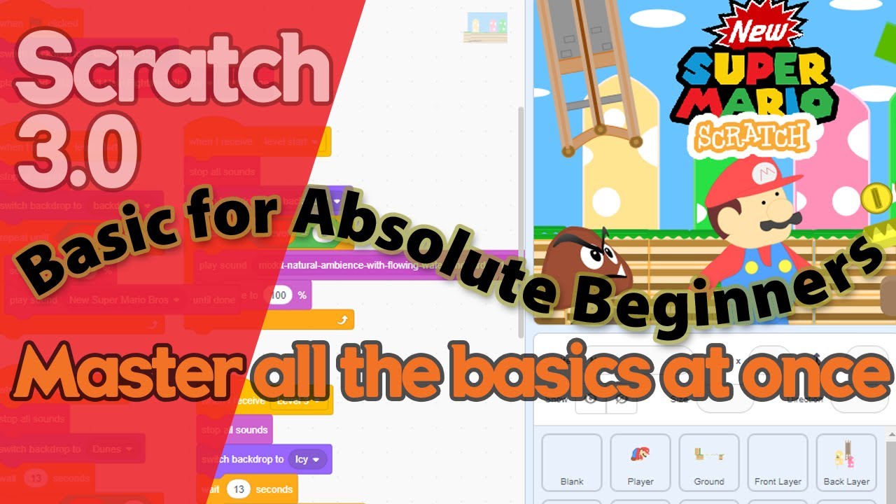 Scratch3 Basic Master Course For Absolute Beginners