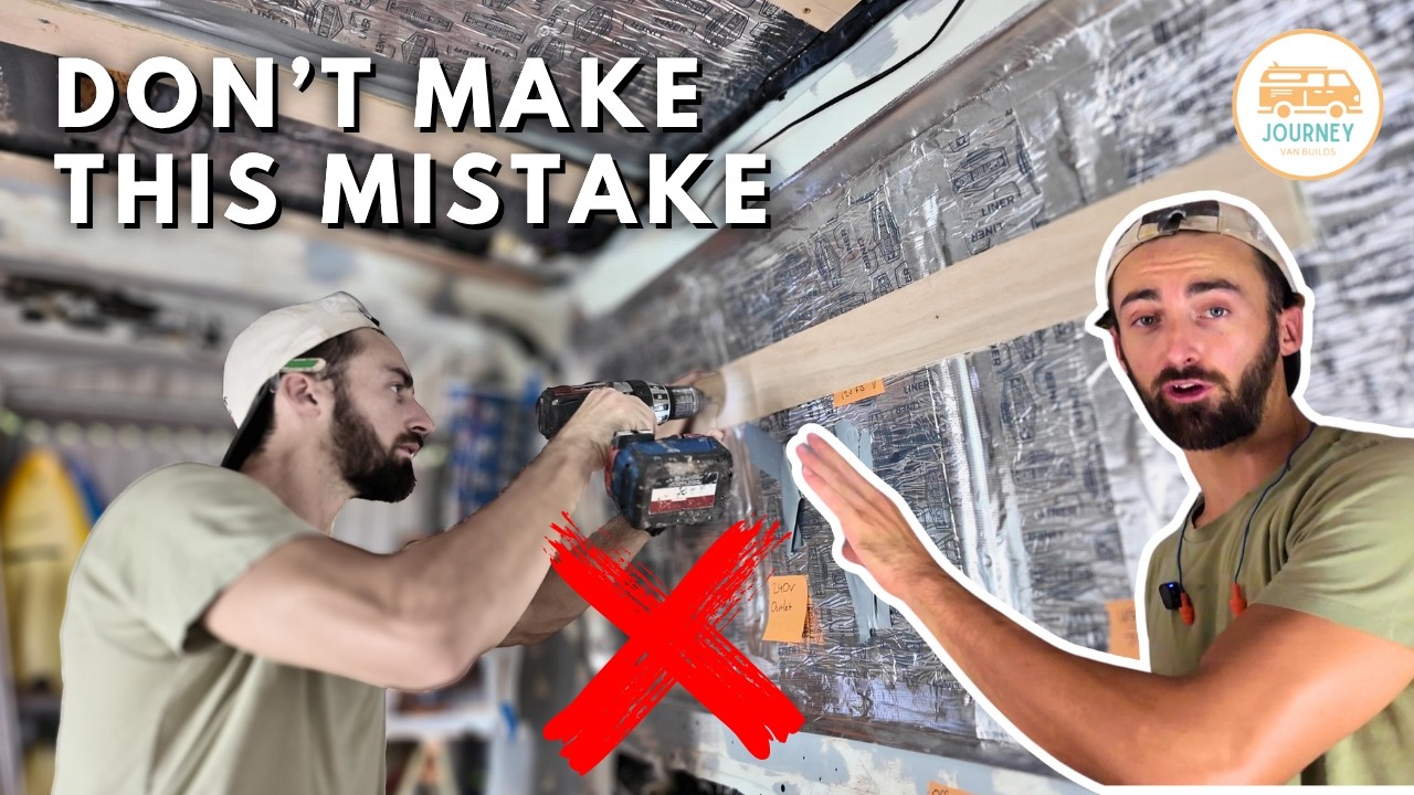 How To Safely Fix Timber Panels To Your Van’s Upper Walls
