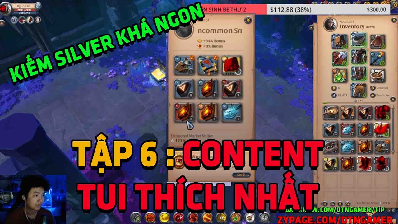 Chơi Albion Online Chill Day 6 : Content Tui Thích Nhất Farm Silver Cũng Nhiều