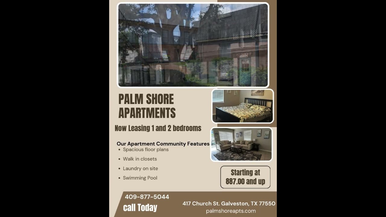 Palm Shore Apartments Leasing now