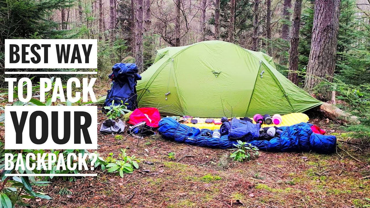 How I Pack My Winter Wild Camping Gear In My Backpack | Osprey Rook 65