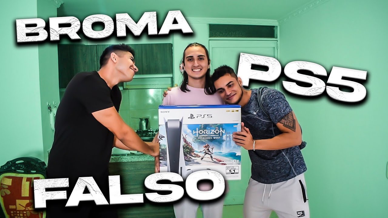 LE REGALE UN PS5 A MI AMIGOS  Y ASI REACCIONO *BROMA* Ft. TattoXtreme, Arracachoman