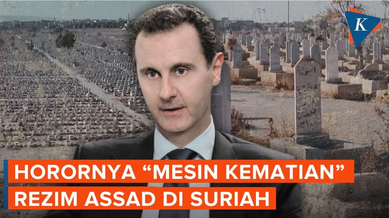 Kuburan Massal Suriah “Mesin Kematian” Rezim Bashar Al Assad yang Berisi 100.000 Jenazah