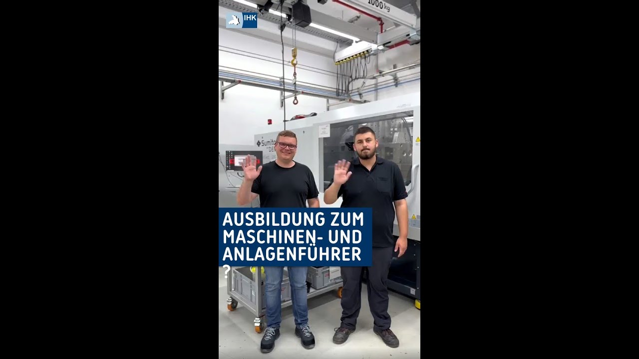 Ausbildung zum Maschinen- und Anlagenführer?