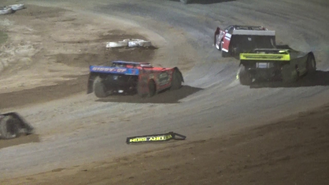 Plymouth Dirt Track Tribute to Russ Scheffler Late Model Feature June 15 2018