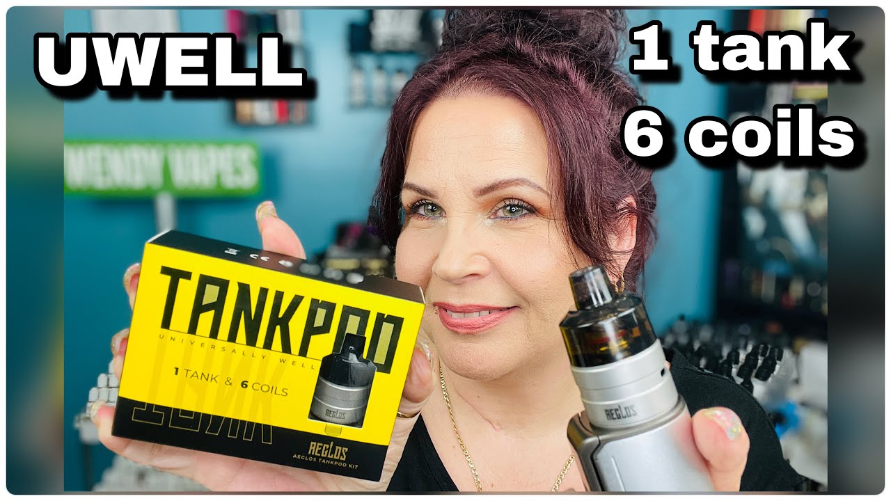 6 coils? 😳 UWell Aeglos Tank Pod