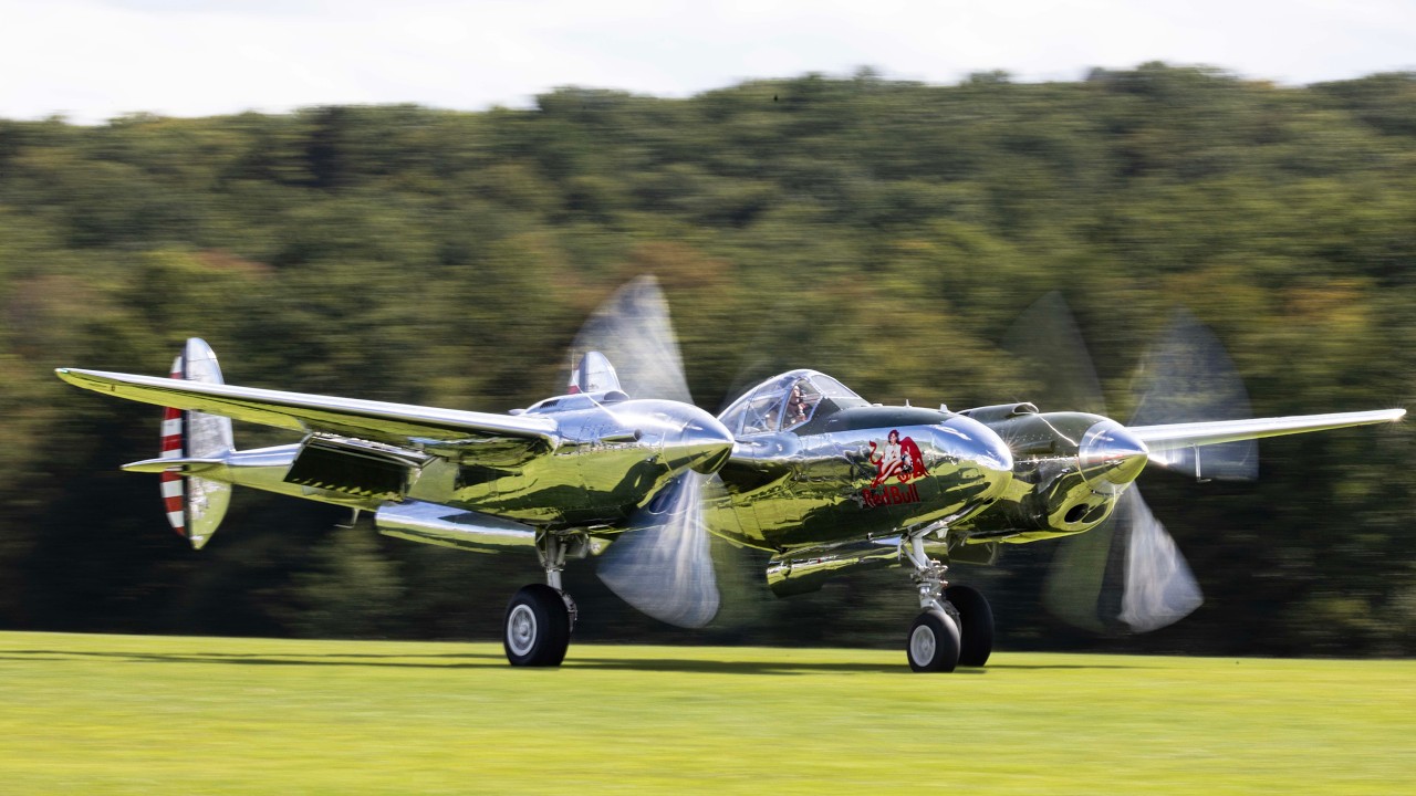 Hear the Lockheed P-38 Lightning 🔥 Pure Engine Sound