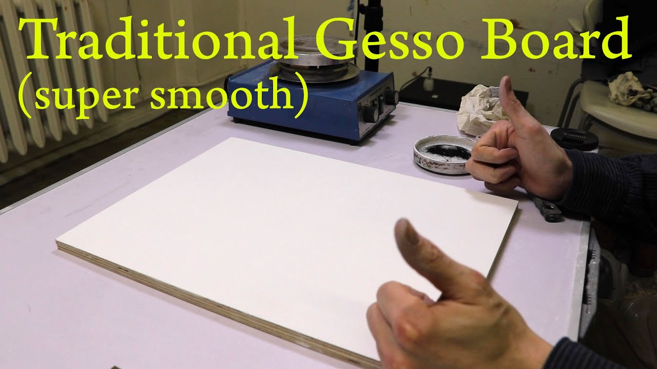 The Holbein Experiment Part 1: The Gesso Board
