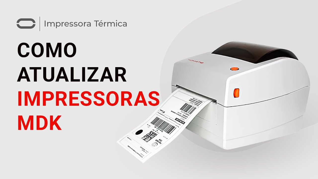 Como atualizar a Impressoras MDK
