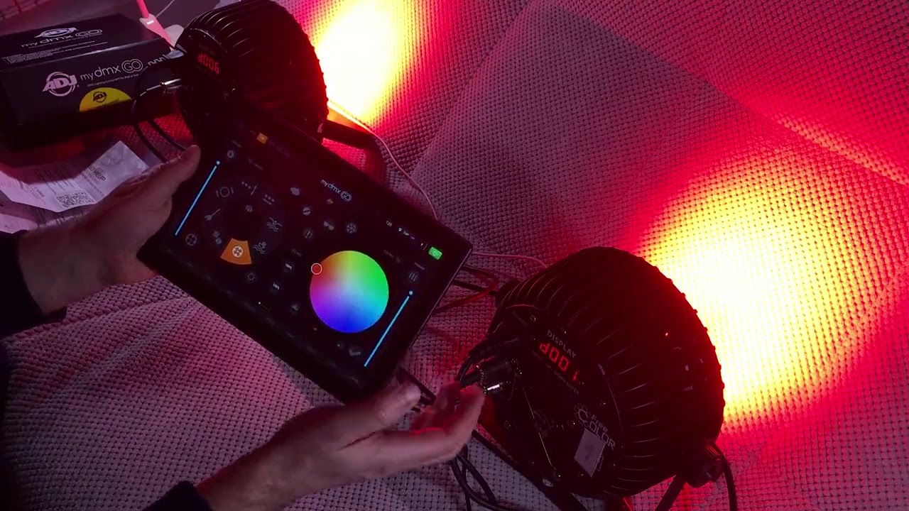 American DJ Mydmx go review russian