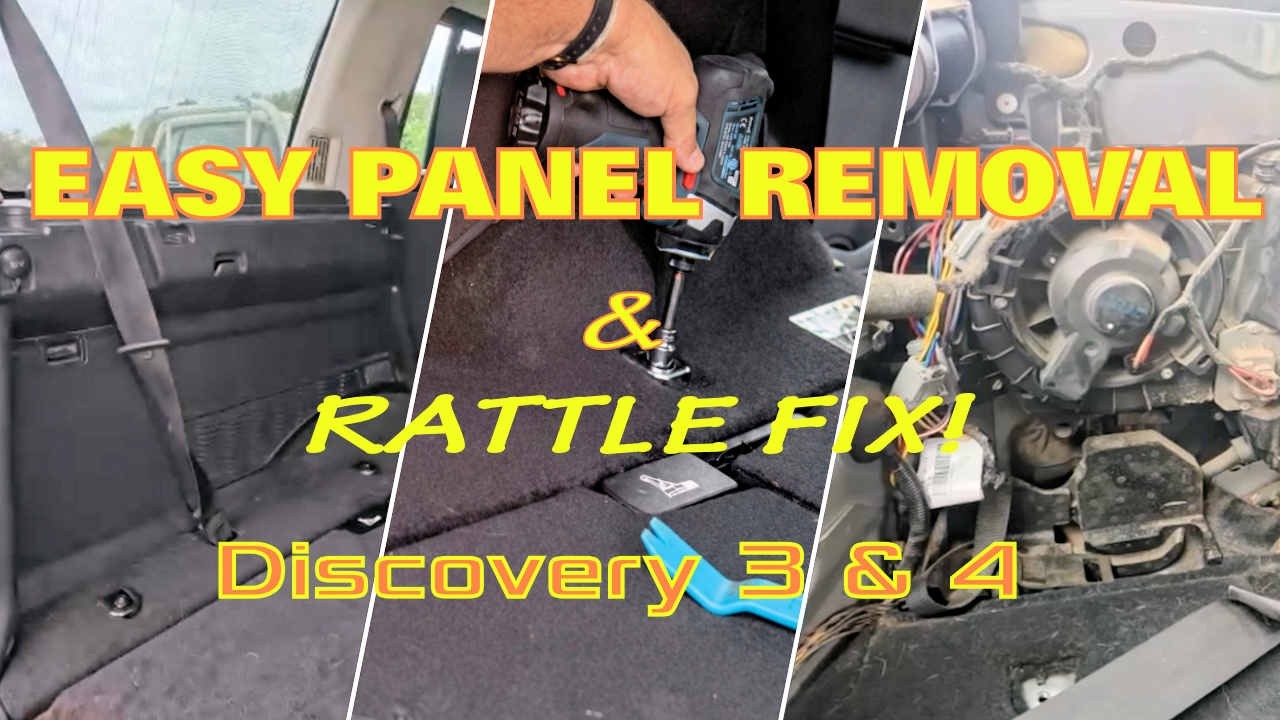 How to Remove Land Rover Discovery 3/4 Rear Side Panels (Step-by-Step)