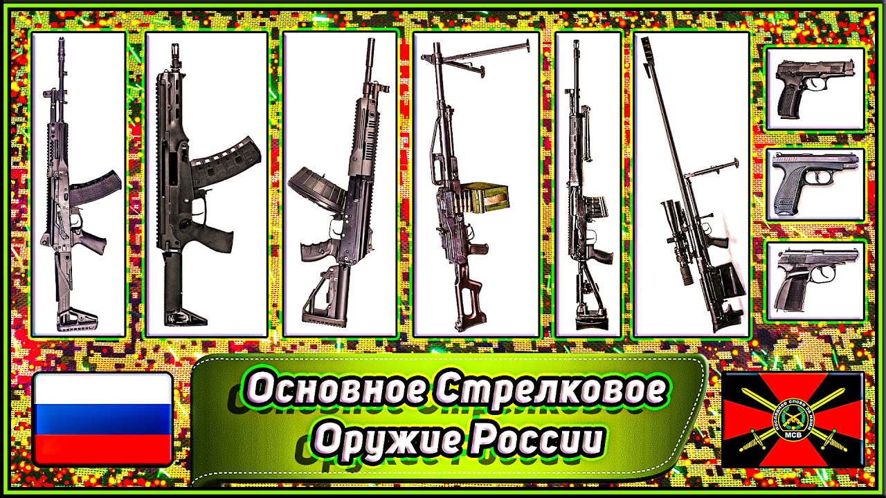 Основное Стрелковое Оружие СССР и России 🏹