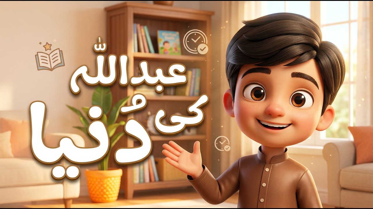 Abdullah Ki Duniya (عبداللہ کی دنیا) | Good Habits for Kids | Official Urdu Cartoons