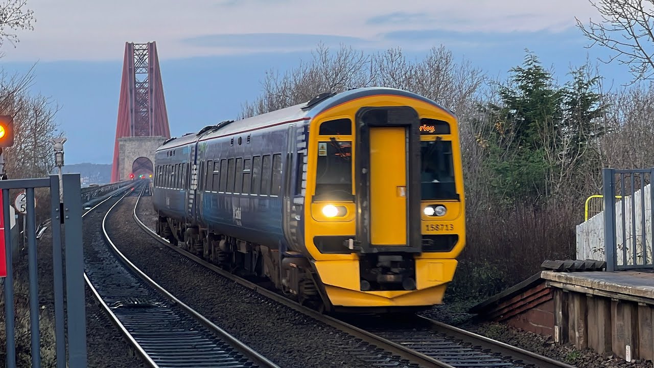 Trains at Dalmeny - 22/12/2025