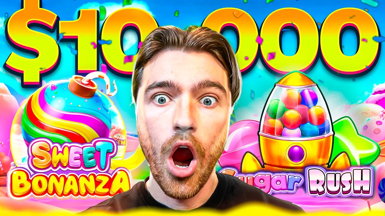 $10,000 Sweet Bonanza vs Sugar Rush (Pragmatic Slot Battle)