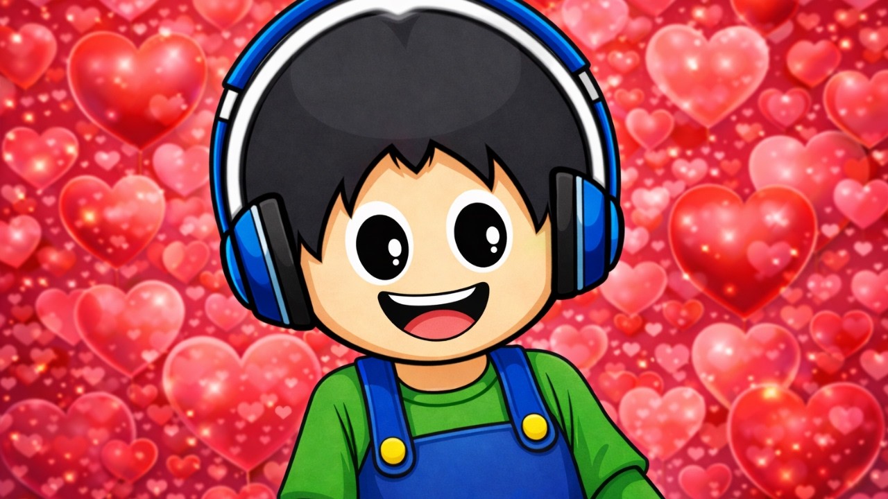 FESTEJÉ SAN VALENTÍN EN ROBLOX!❤️​🏹​