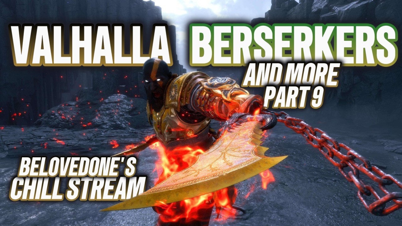 [God of War Ragnarök] Valhalla Berserkers #godofwar #kratos #gaming #streaming