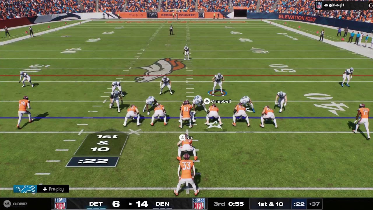 Playing madden online
