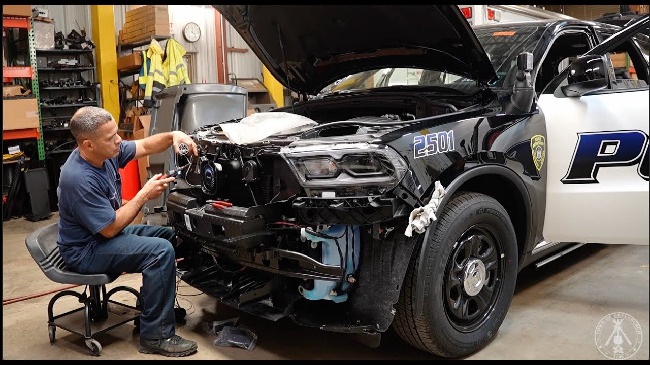 Greenburgh Public Works: Upfitting a New Police Vehicle
