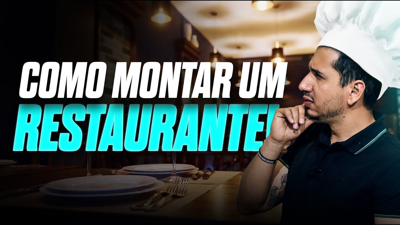 TR&Ecirc;S PASSOS PARA MONTAR UM RESTAURANTE