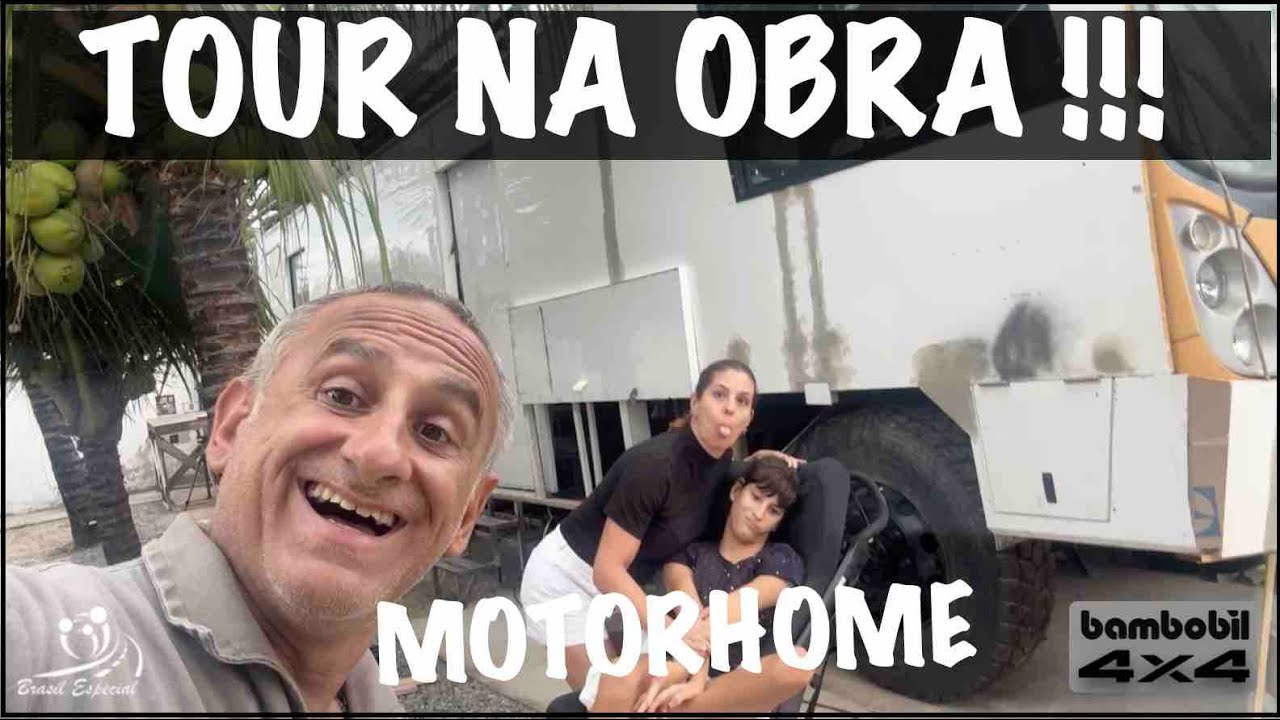 COMO ESTA INDO A CONSTRUÇÃO NO MOTORHOME 4X4 ! - Brasil Especial BamBobil 4x4 Tour Obra 10 2025