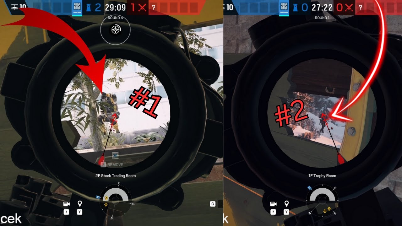 7 různých spawnpeeků! | R6