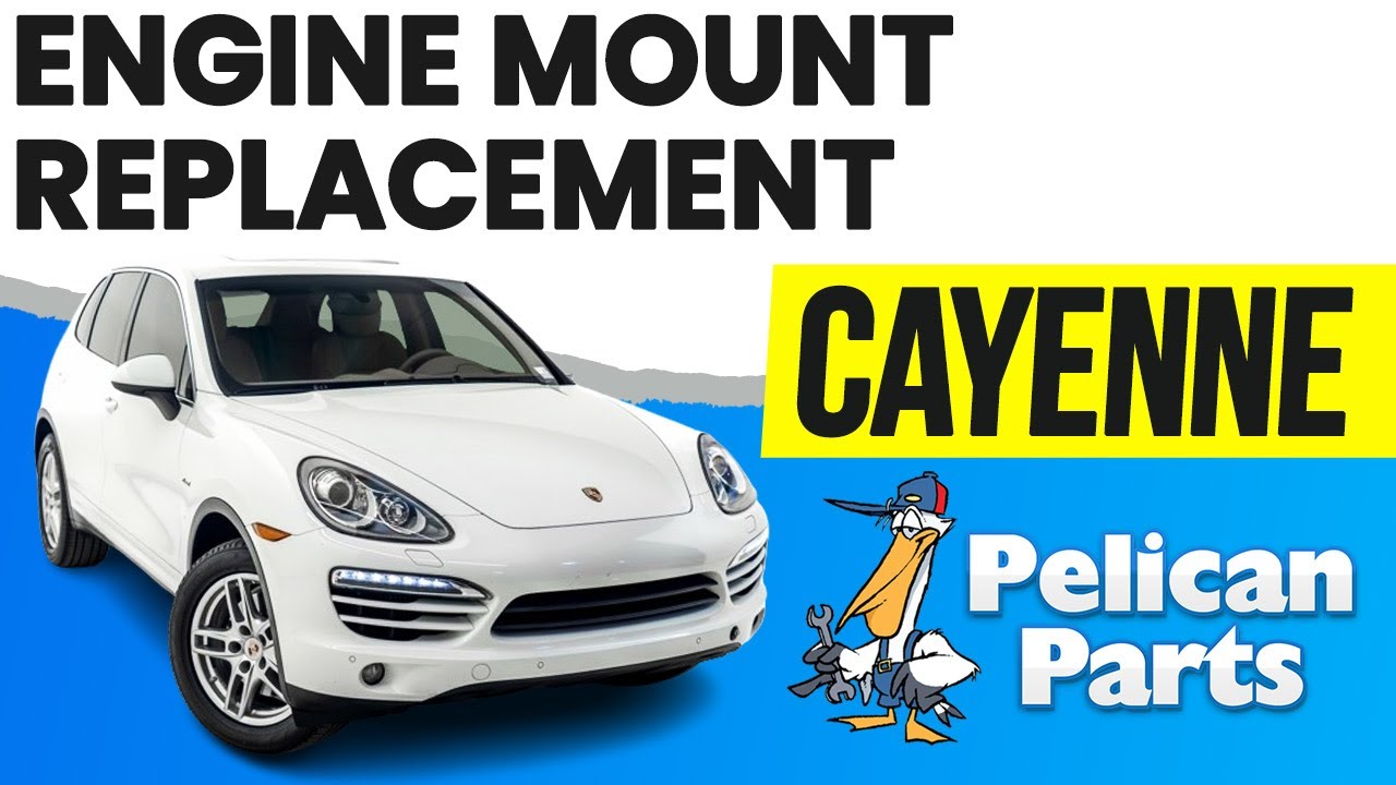 Porsche 958 VR6 Cayenne Engine Mount Replacement (2011 - 2018)