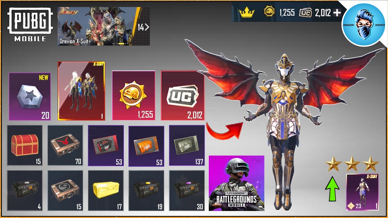 Pubg Kr X Suit Crate Opening ! Extra Crate Open | 1,668 FREE Crate Opening In PUBG MOBILE