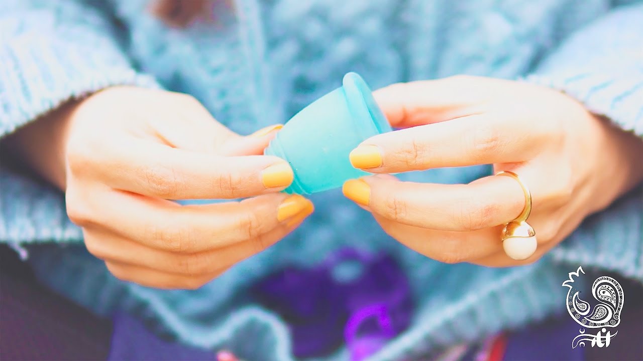 روش استفاده از فنجان قاعدگی به جای نوار بهداشتی و تامپون در پریود☆How to use a Menstrual Cup