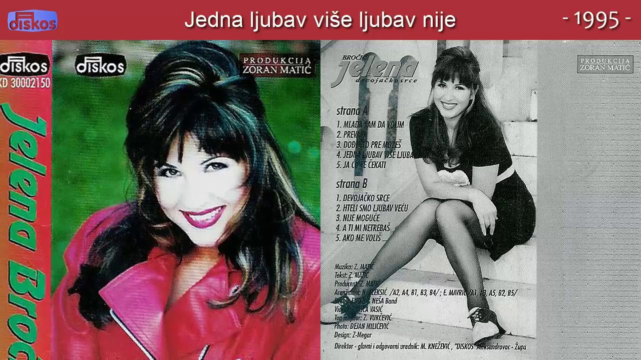 Jelena Brocic - Devojacko srce - (Audio 1995) - CEO ALBUM