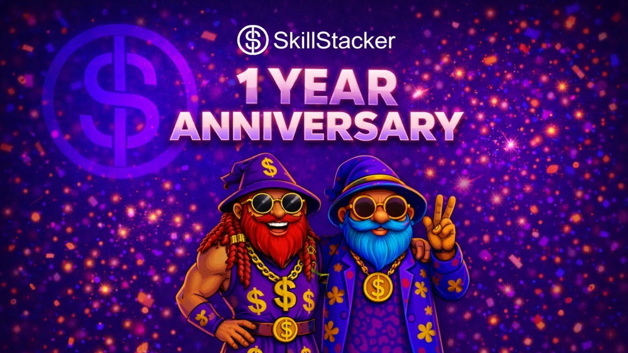 Skill Stacker 1 Year Anniversary Celebration
