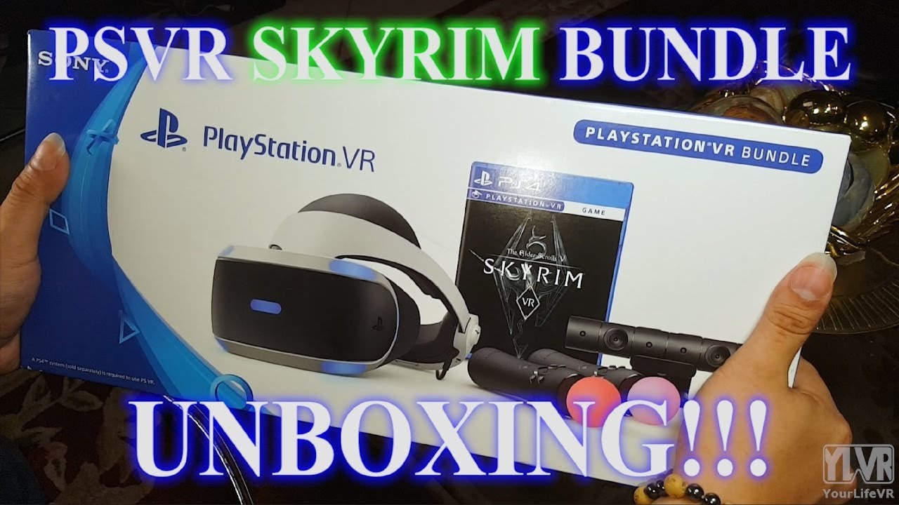 UNBOXING - Skyrim PSVR 2.0 Bundle!!!