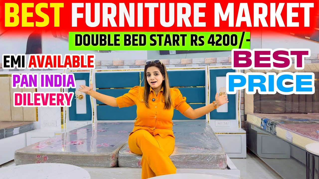 Cheapest Furniture Market Chandigarh|सबसे सस्ता Furniture यहाँ मिलेगा|Bed | Sofa|Standard Furniture