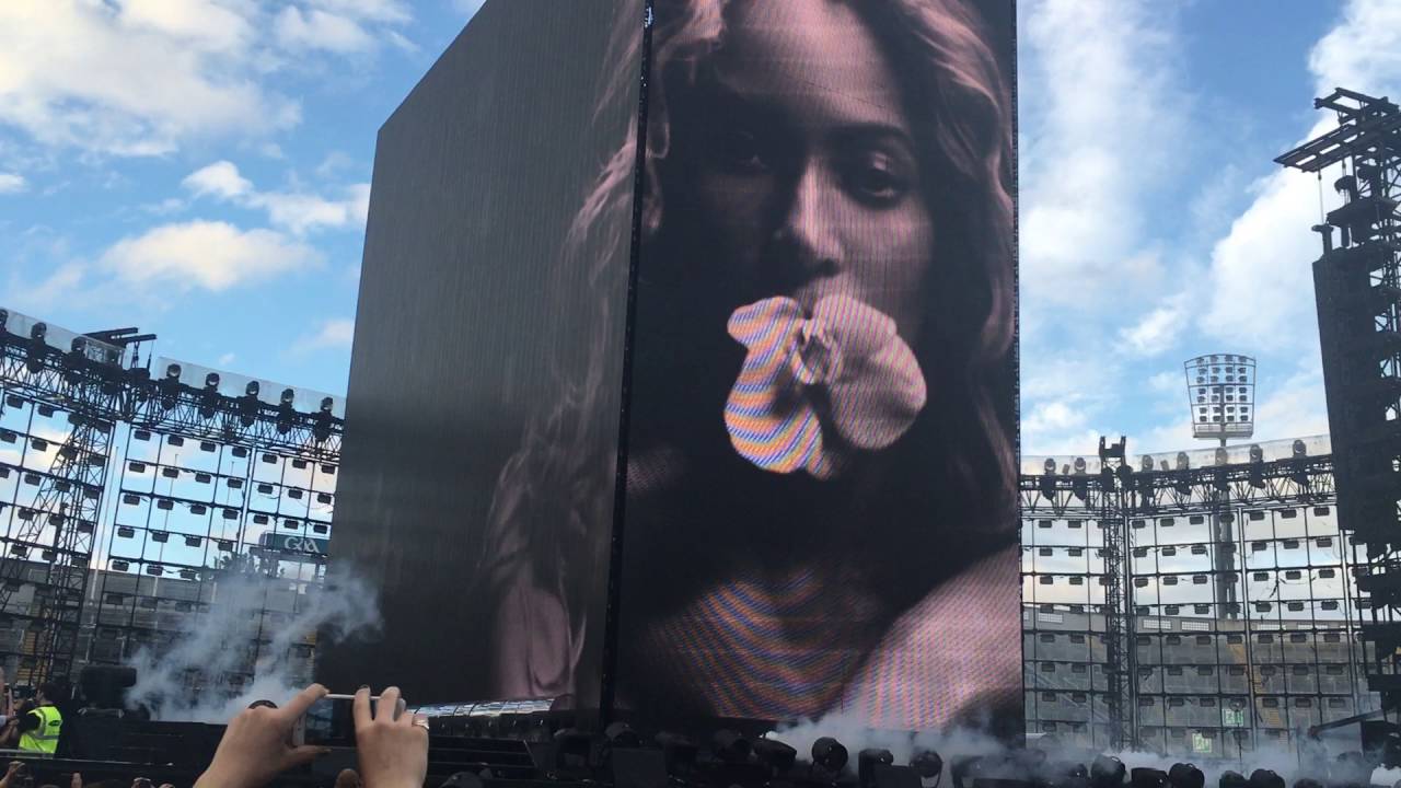 beyonce formation live dublin - intro - formation tour