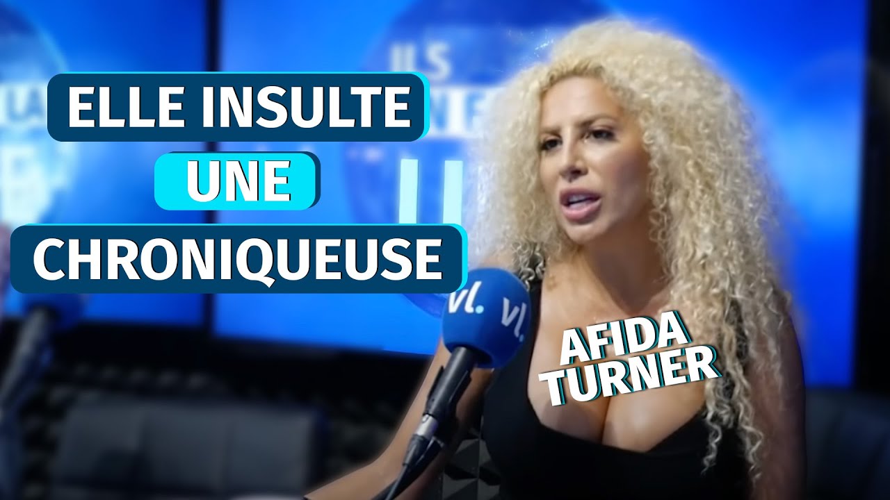 Afida Turner insulte une chroniqueuse : 