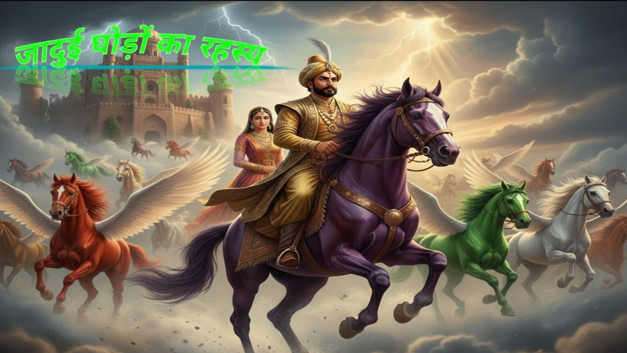 जादुई घोड़ों का रहस्य😲 खुसरो परवेज़ की वो कहानी जो आपने कभी नहीं सुनी  #kahani 