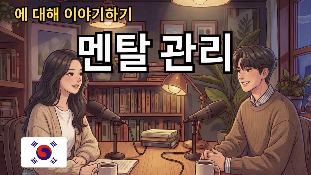 Talking About Mental Health and Stress Korean | 정신 건강과 스트레스 이야기하기