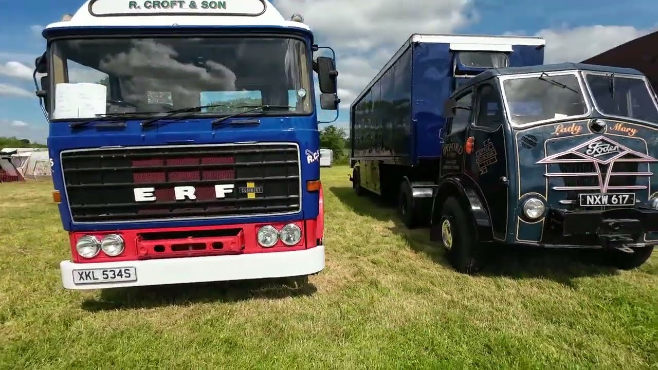 The Broyle Country Show 2024. Commercial & Military Vehicles.