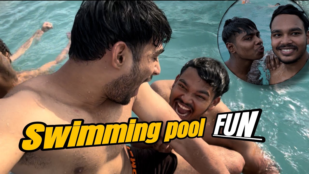 Swimming pool unlimited fun 🤩 😍😍