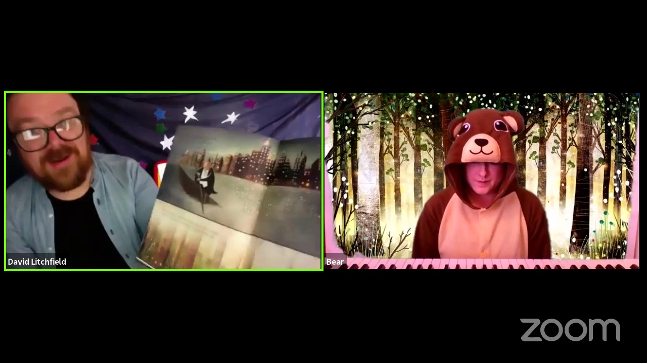 Watch David Litchfield - The Bear and The Piano at BookTastic Book Festival 2020