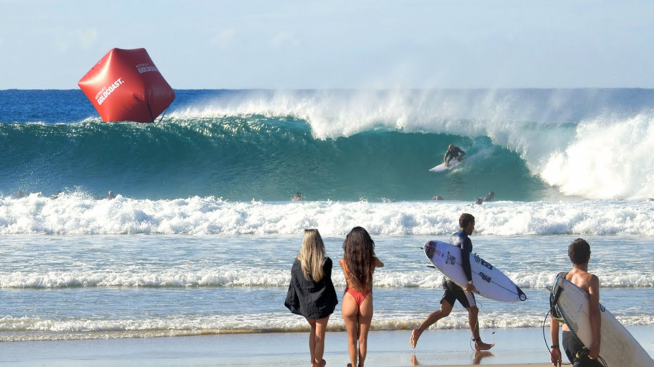 PLUS LONGUE VAGUE DE MA VIE SNAPPER ROCKS ( mick fanning , kanoa igarashi...)