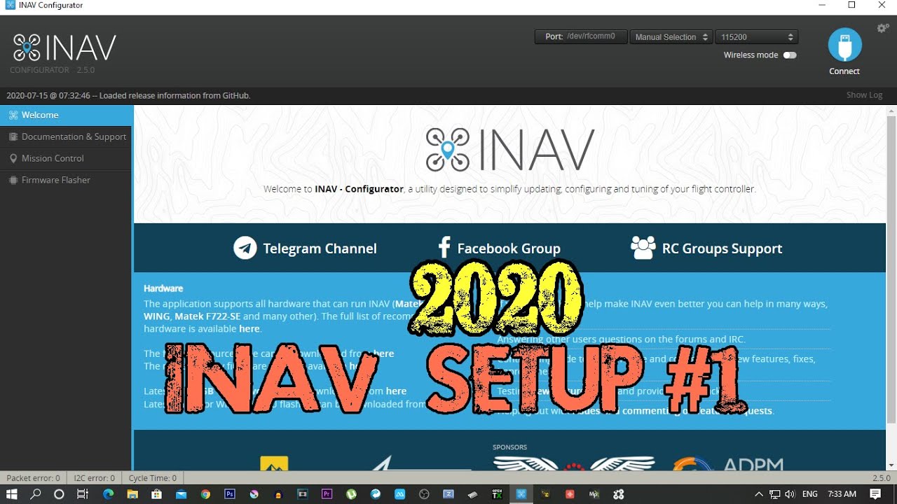 2020 INAV Setup #1